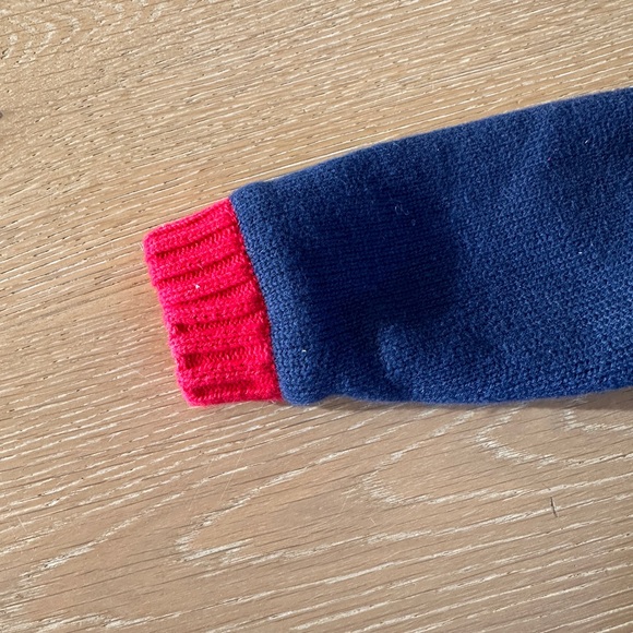 Hanna Anderson Baby Holiday Sweater Zip Up Hoodie - Picture 3 of 6